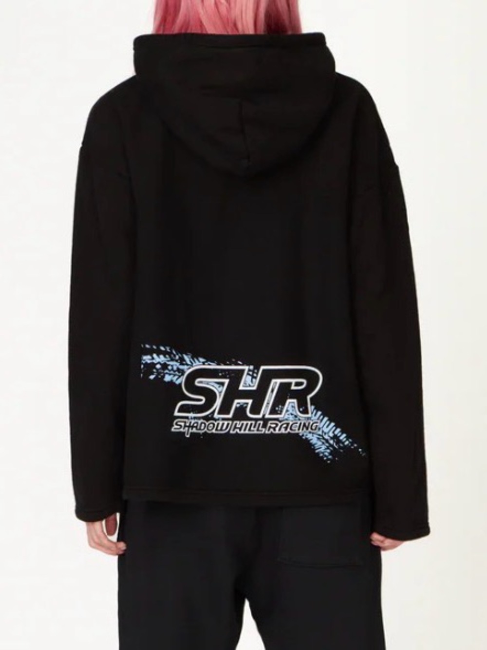 SHR Shadow Hill Black Graphic Hoodie